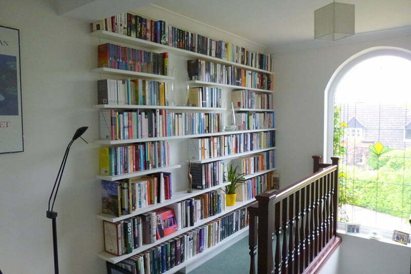 Bookcase Shelves Shelfbar, Narrow Deep Bookcase