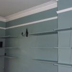 corner bookcase shelves